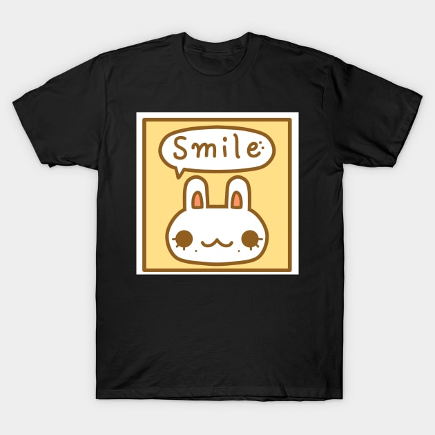 conejo feliz T-Shirt by Little Crow Head